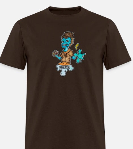 T-shirt Zombie artiste