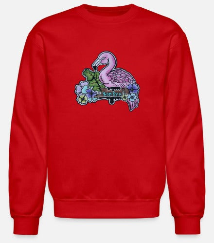 Crewneck enfant Flamant rose
