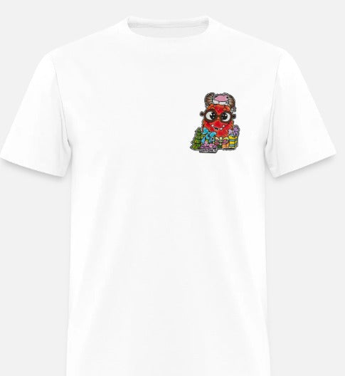 T-shirt enfant monstre rouge