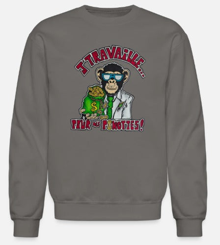 Crewneck J'travaille pour des peanuts