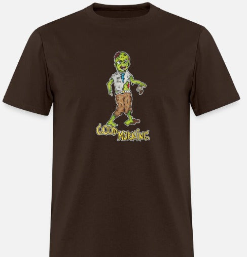 T-shirt Zombie Good morning