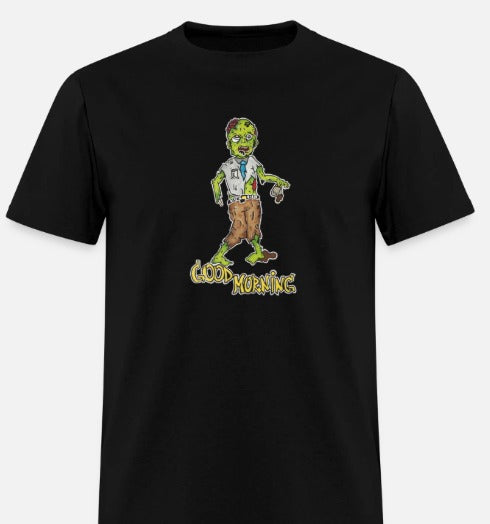 T-shirt Zombie Good morning