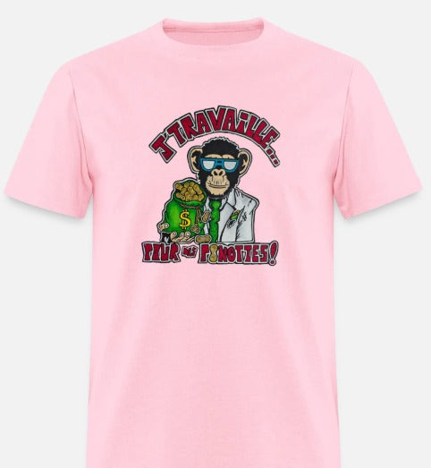 T-shirt J'travaille pour des peanuts