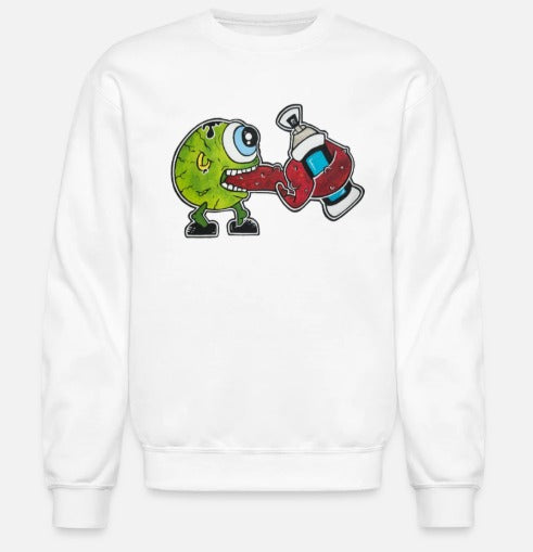 Crewneck monstre oeil vert