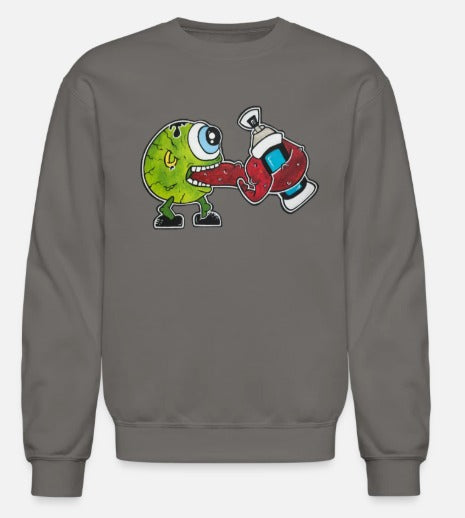Crewneck monstre oeil vert