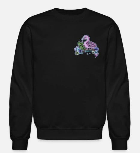 Crewneck Flamant rose