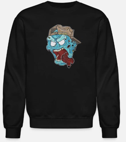 Crewneck enfant Zombie casquette