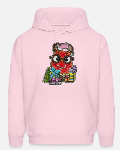 Hoodies enfant Monstre rouge Noël