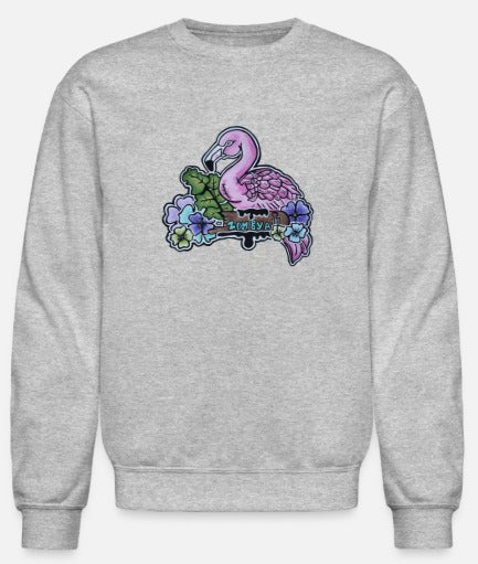 Crewneck flamant rose