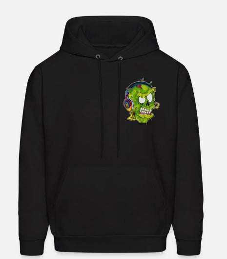 Hoodies zombie écouteur