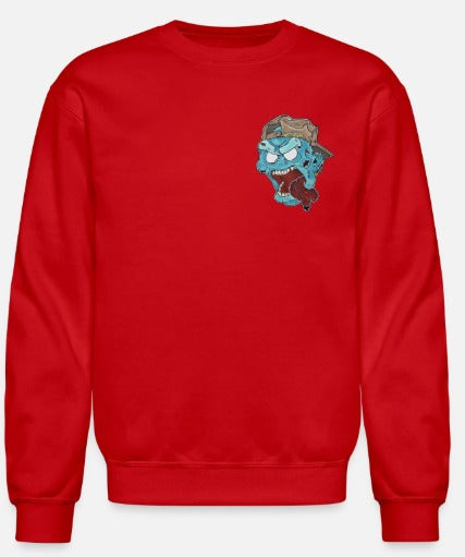 Crewneck enfant Zombie casquette