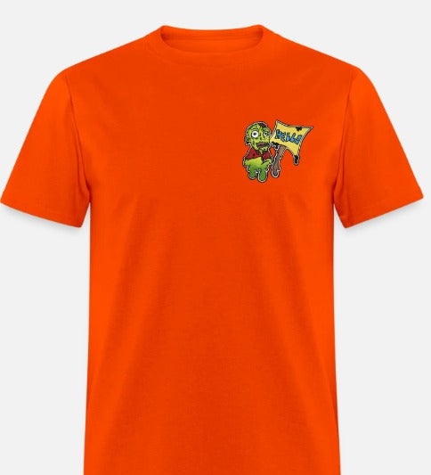 T-shirt zombie bonjour