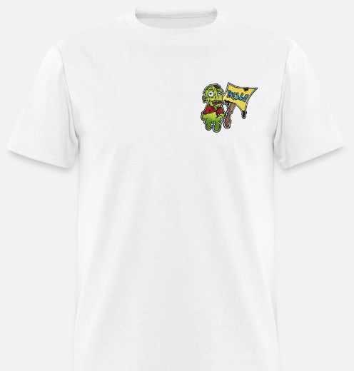 T-shirt zombie bonjour