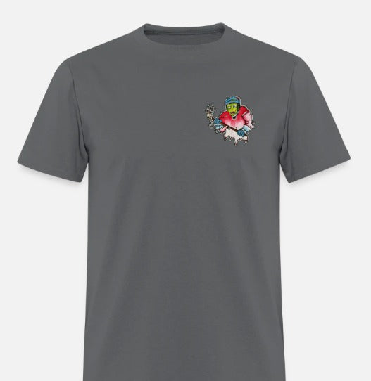 T-shirt enfant Joueur zombie hockey