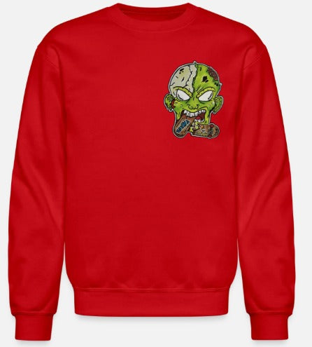 Crewneck zombie mange skate