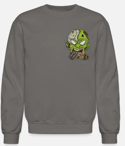Crewneck zombie mange skate
