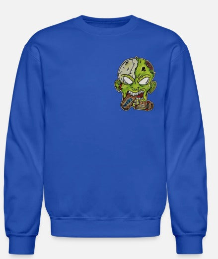 Crewneck zombie mange skate