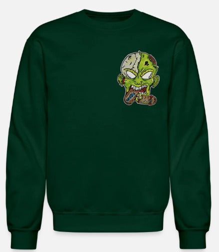 Crewneck zombie mange skate