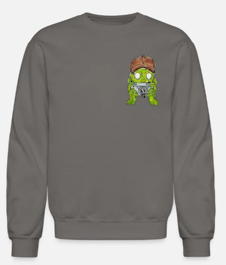 Crewneck zombie photographe