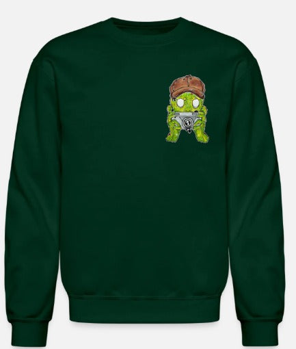 Crewneck zombie photographe