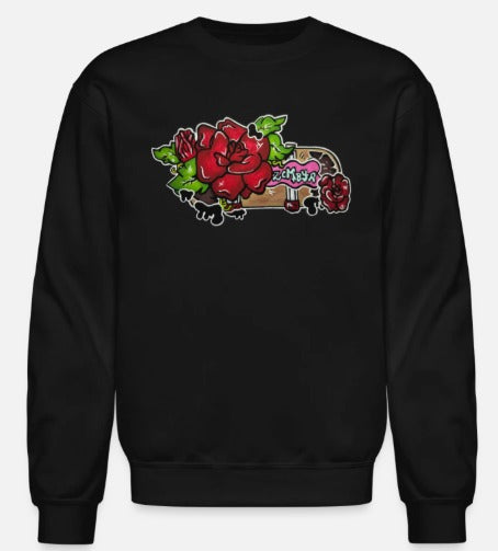 Crewneck skate fleur