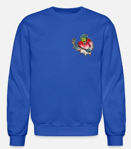 Crewneck enfant Joueur zombie hockey