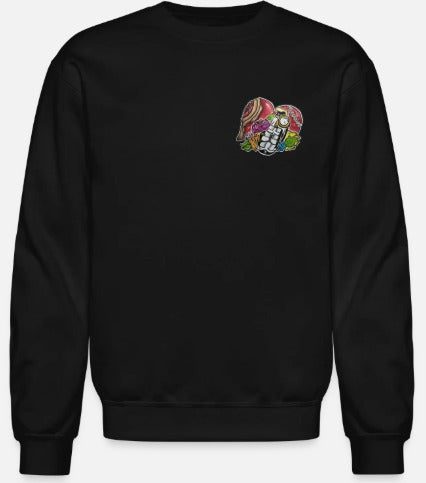 Crewneck enfant Coeur grenade
