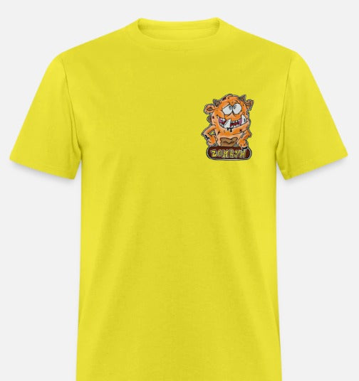 T-shirt enfant monstre orange