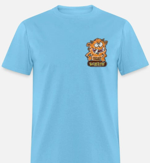 T-shirt enfant monstre orange