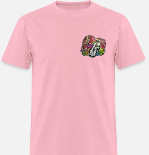 T-shirt coeur grenade