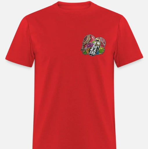 T-shirt coeur grenade