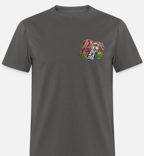 T-shirt coeur grenade