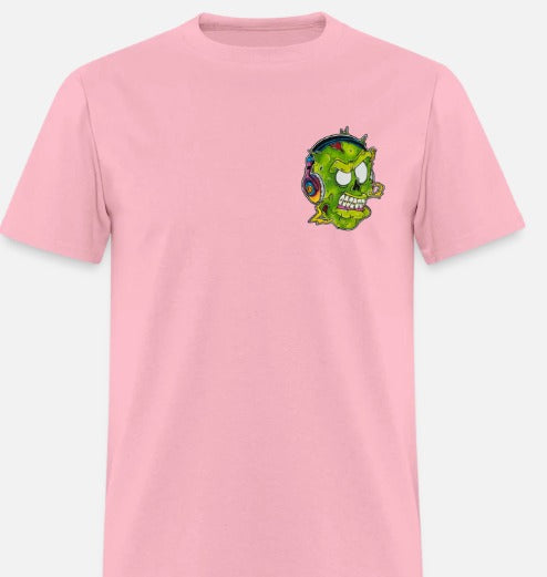 T-shirt zombie écouteur