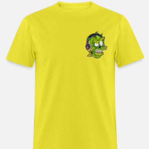 T-shirt zombie écouteur
