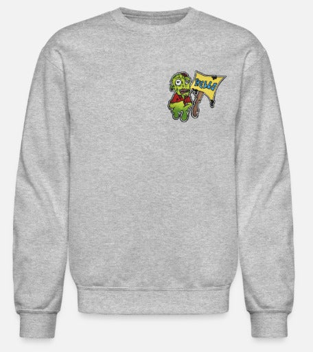 Crewneck zombie hello