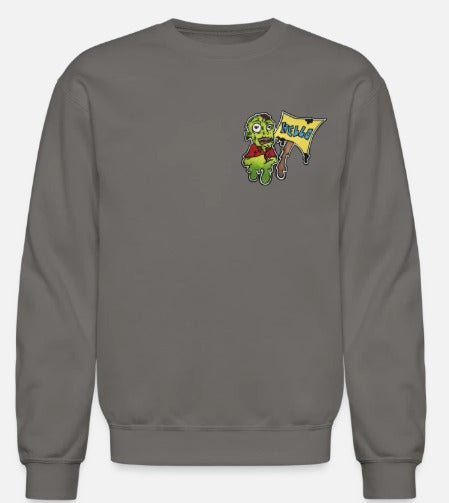 Crewneck zombie hello