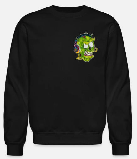 Crewneck zombie écouteur