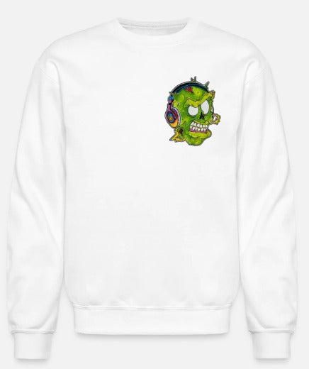 Crewneck zombie écouteur