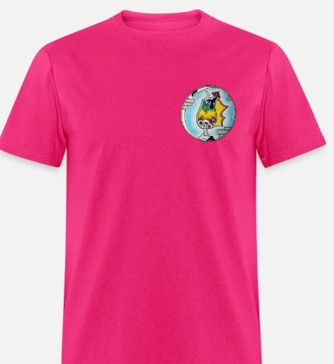 T-shirt verre cocktail rond