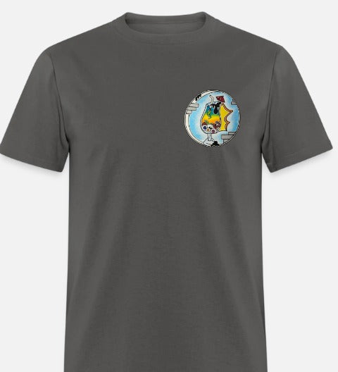 T-shirt verre cocktail rond