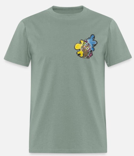 T-shirt cornet avec design