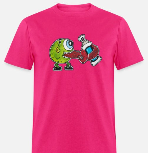 T-shirt monstre oeil vert