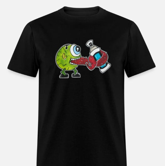 T-shirt pour tout-petits monstre oeil vert