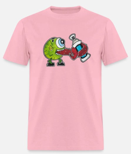 T-shirt monstre oeil vert