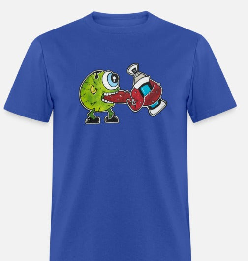 T-shirt enfants monstre oeil vert