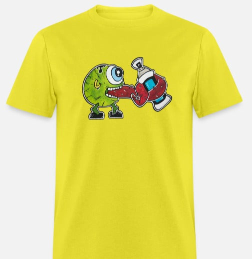 T-shirt monstre oeil vert