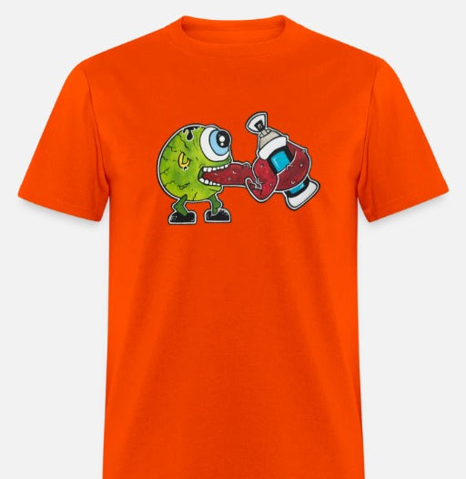 T-shirt enfants monstre oeil vert