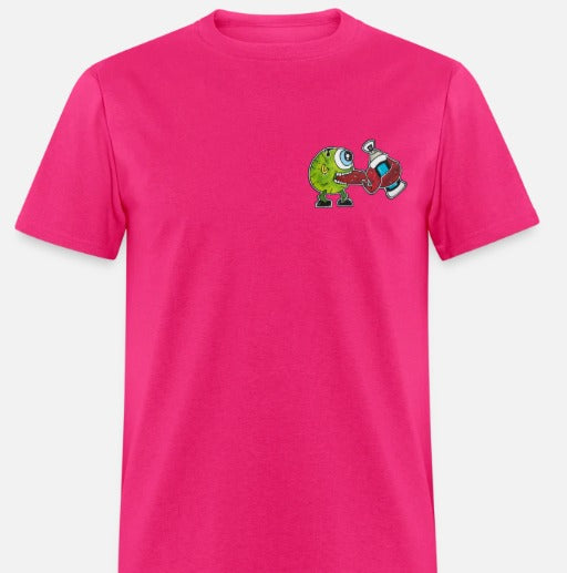 T-shirt monstre oeil vert