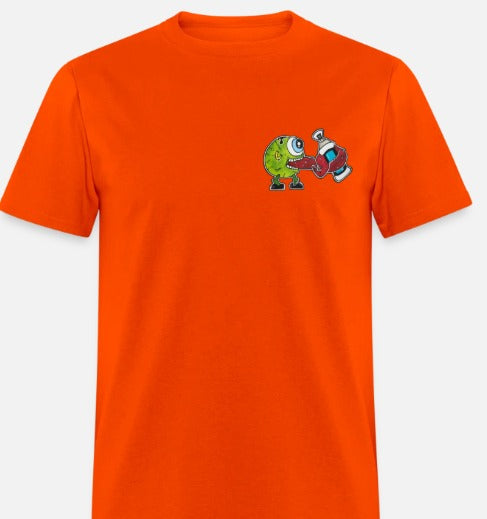 T-shirt monstre oeil vert