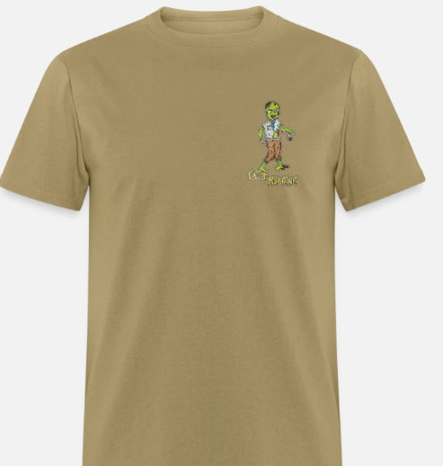 T-shirt zombie avec design bon matin